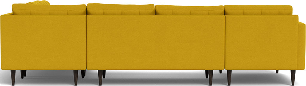 Wallace 131" Corner Sectionals w. Left Chaise - Sorrento Sunflower