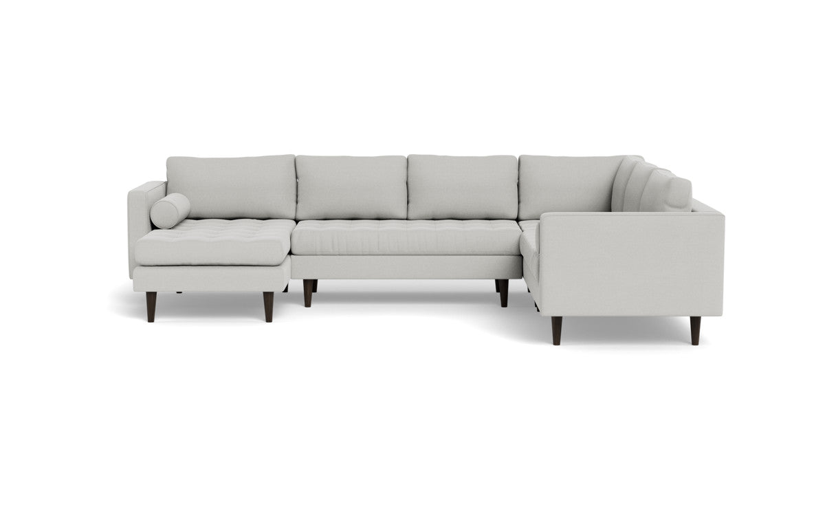 Ladybird 133" Corner Sectional with Left Chaise - Dream Dove