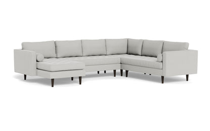 Ladybird 133" Corner Sectional with Left Chaise - Dream Dove