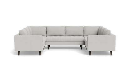 Ladybird 134" U Sectional - Dream Dove