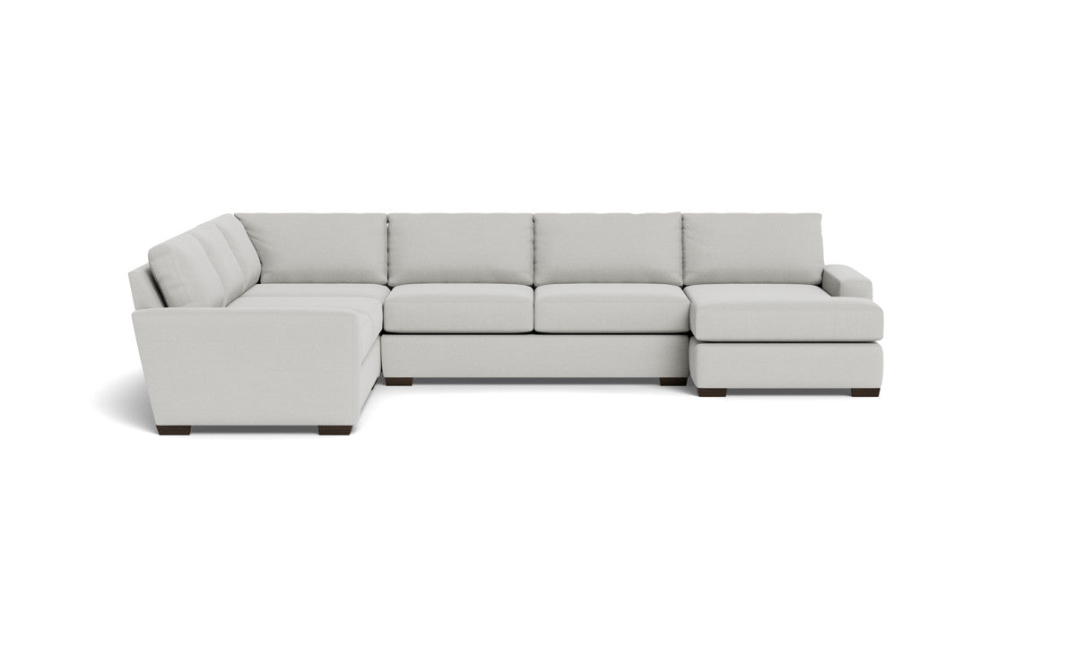 Mas Mesa 162" Deep Corner Sectionals w. Right Chaise - Dream Dove