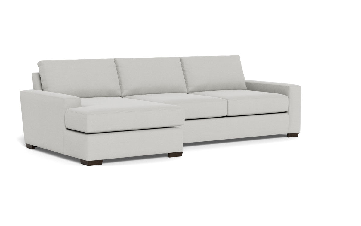 Mas Mesa 123" Deep Left Chaise Sectional - Dream Dove