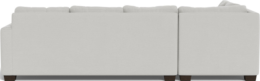 Track 121" Left Chaise Sectional - Dream Dove