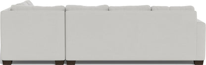 Track 121" Right Chaise Sectional - Dream Dove
