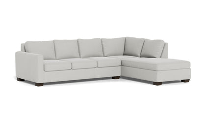 Track 121" Right Chaise Sectional - Dream Dove