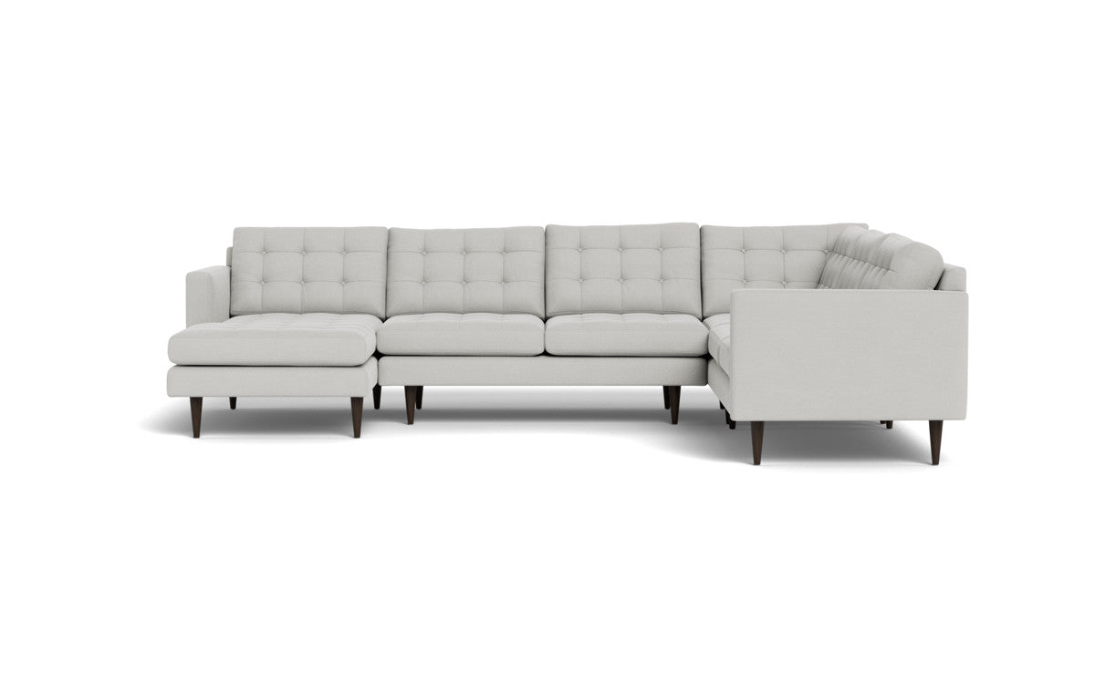 Wallace 131" Corner Sectionals w. Left Chaise - Dream Dove