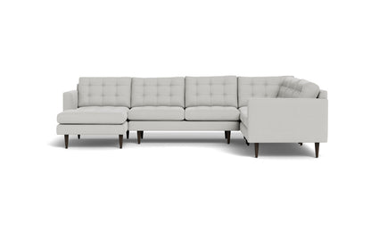 Wallace 131" Corner Sectionals w. Left Chaise - Dream Dove