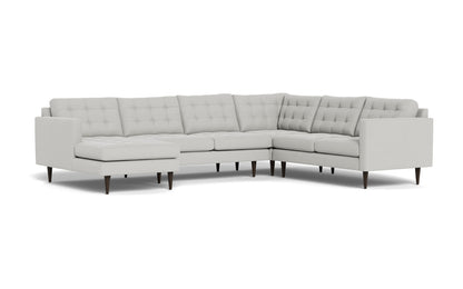 Wallace 131" Corner Sectionals w. Left Chaise - Dream Dove