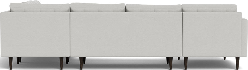 Wallace 131" Corner Sectionals w. Left Chaise - Dream Dove