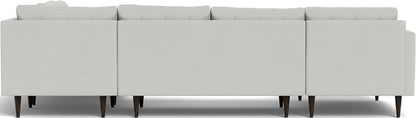 Wallace 131" Corner Sectionals w. Left Chaise - Dream Dove