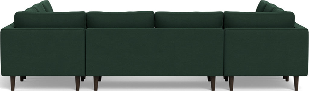 Ladybird 134" U Sectional - Dream Forest