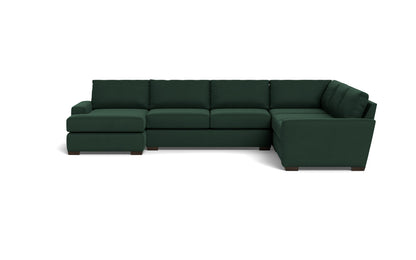 Mas Mesa 162" Deep Corner Sectionals w. Left Chaise - Dream Forest