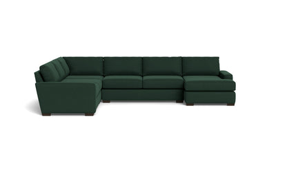 Mas Mesa 162" Deep Corner Sectionals w. Right Chaise - Dream Forest