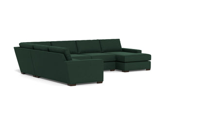 Mas Mesa 162" Deep Corner Sectionals w. Right Chaise - Dream Forest