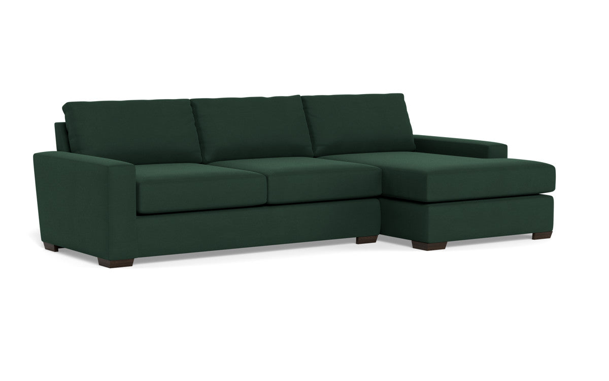 Mas Mesa 123" Deep Right Chaise Sectional - Dream Forest