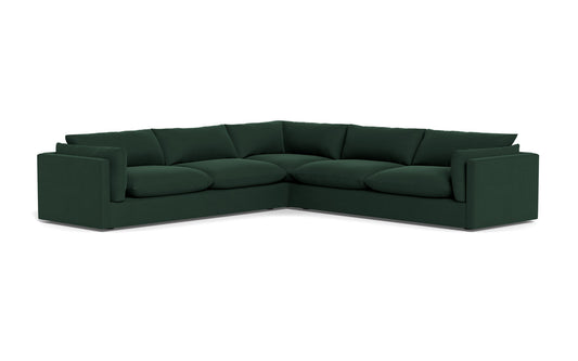 SoCo 124" Corner Sectional Dream Forest Quick Ship