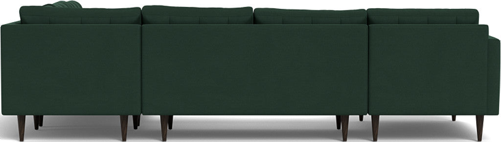 Wallace 131" Corner Sectionals w. Left Chaise - Dream Forest