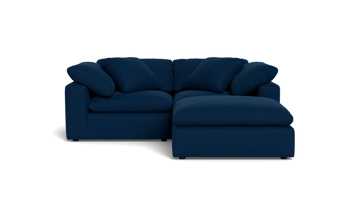 Fluffy 2 Piece Sofa w/Otto - Dream Eclipse