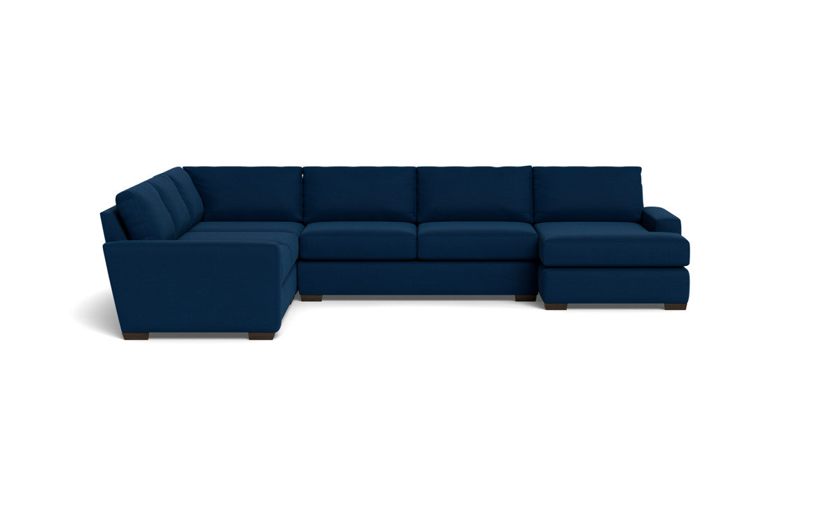 Mas Mesa 162" Deep Corner Sectionals w. Right Chaise - Dream Eclipse