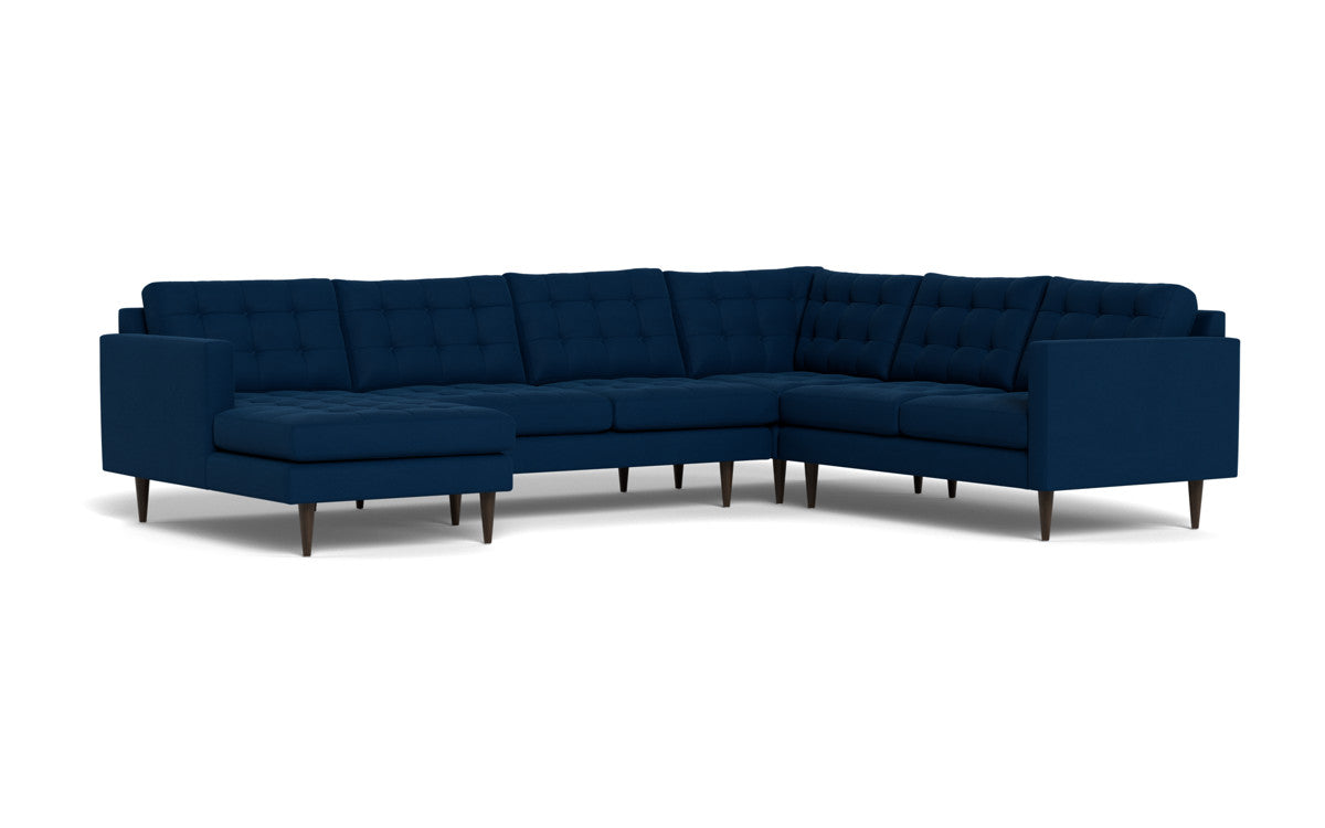 Wallace 131" Corner Sectionals w. Left Chaise - Dream Eclipse
