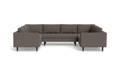 Ladybird 134" U Sectional - Toscana Otter