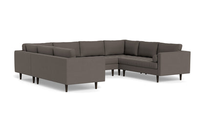 Ladybird 134" U Sectional - Toscana Otter