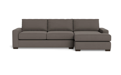 Mas Mesa 123" Deep Right Chaise Sectional - Toscana Otter