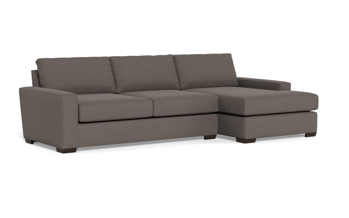 Mas Mesa 123" Deep Right Chaise Sectional - Toscana Otter