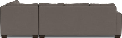 Track 121" Right Chaise Sectional - Toscana Otter