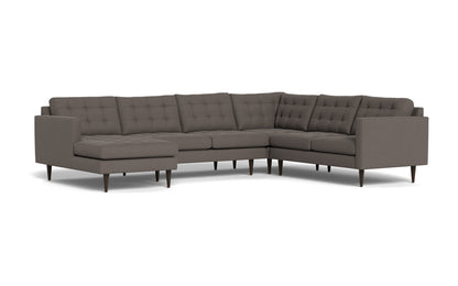 Wallace 131" Corner Sectionals w. Left Chaise - Toscana Otter