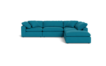 Fluffy 4 Piece Sectional w/Otto - Dream Pool