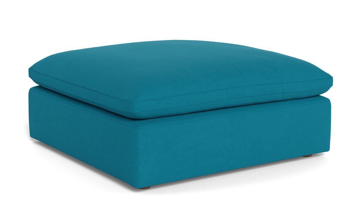 Fluffy Ottoman - Dream Olive