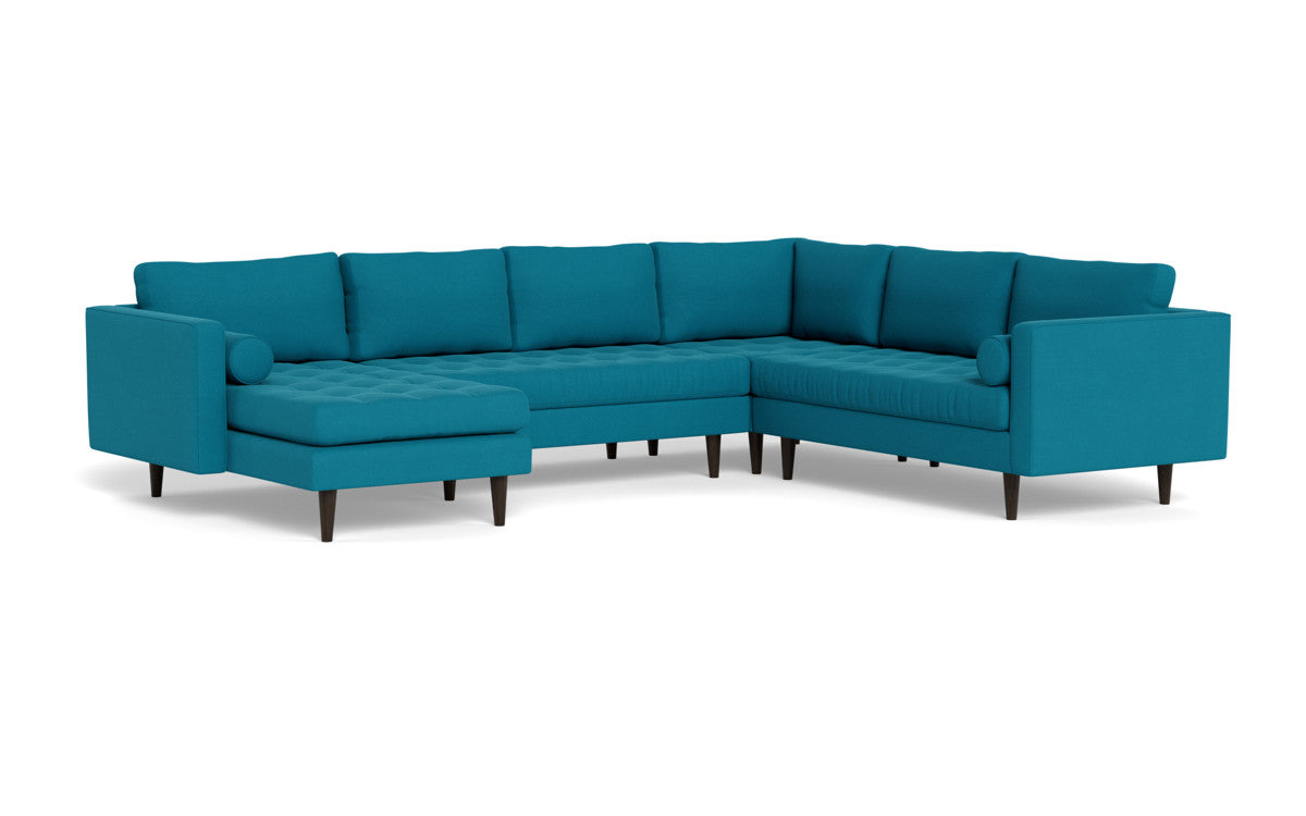 Ladybird 133" Corner Sectional with Left Chaise - Dream Pool