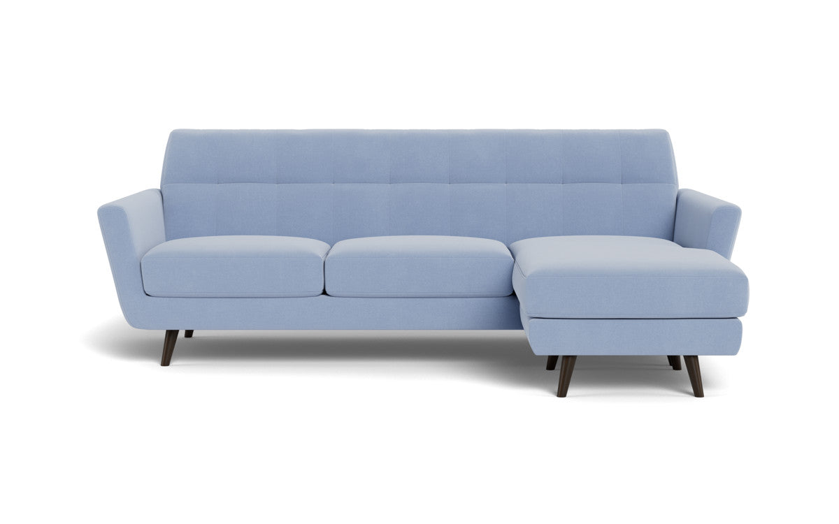 Lamar 96" Reversible Chaise Sofa - Dream French Blue