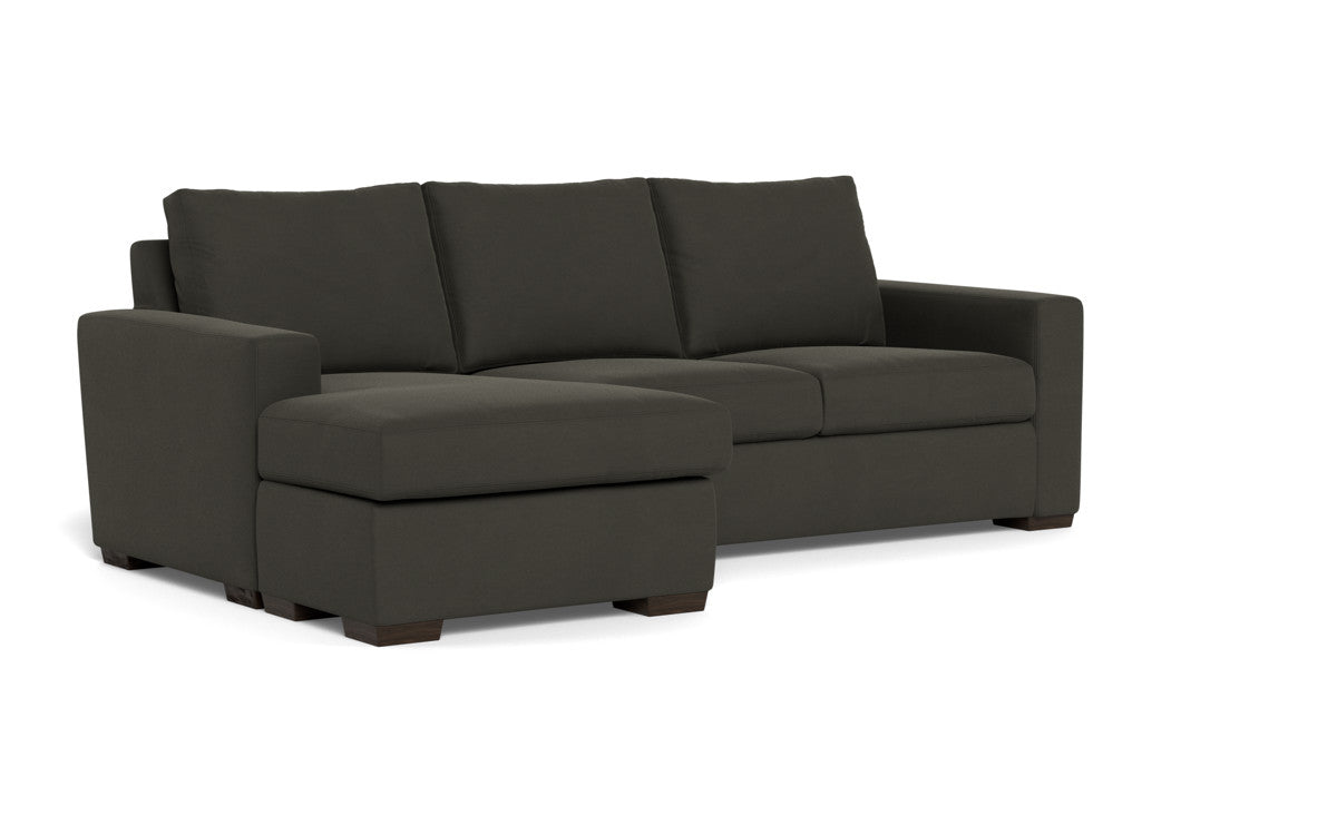 Mesa 101" Reversible Sofa Chaise - Dream Chocolate