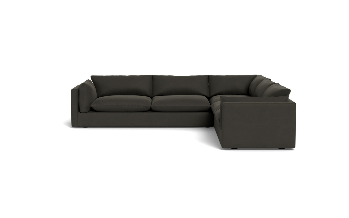 SoCo 124" Corner Sectional - Dream Chocolate