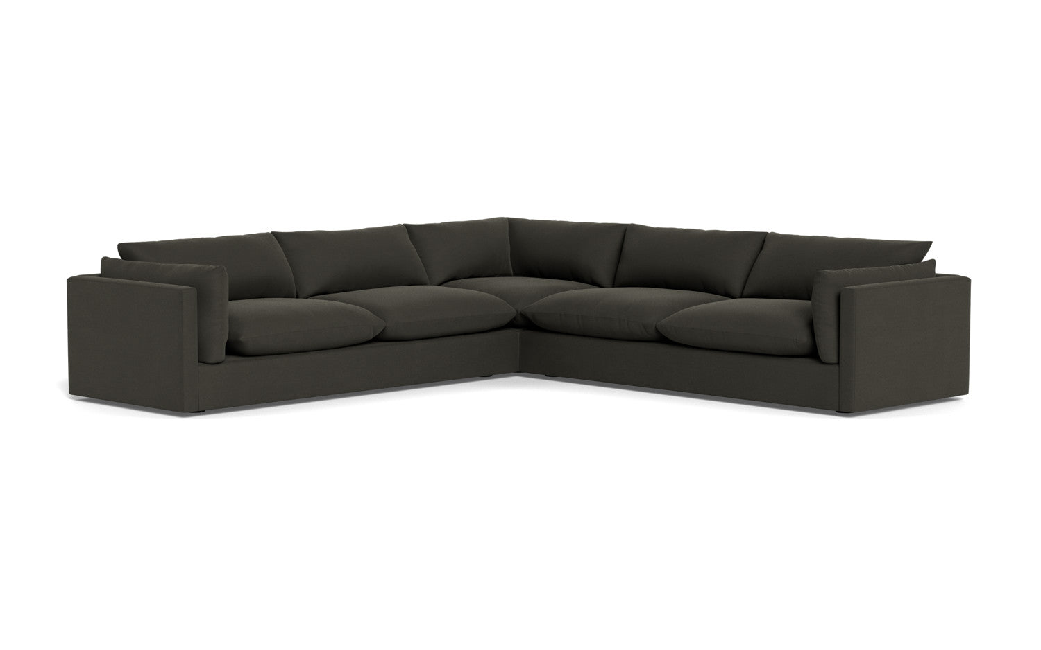 SoCo 124" Corner Sectional - Dream Chocolate