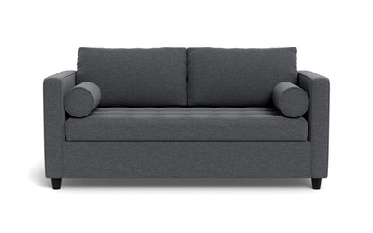 Ladybird 54" Twin Sleeper Loveseat - Bennett Charcoal