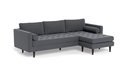 Ladybird 104" Reversible Sofa Chaise - Bennett Charcoal