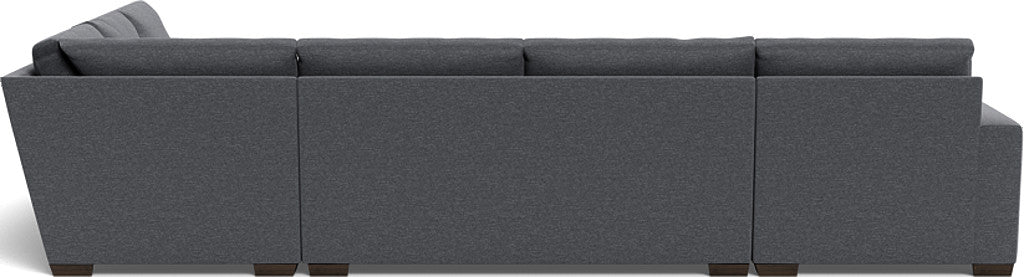 Mas Mesa 162" Deep Corner Sectionals w. Left Chaise - Bennett Charcoal