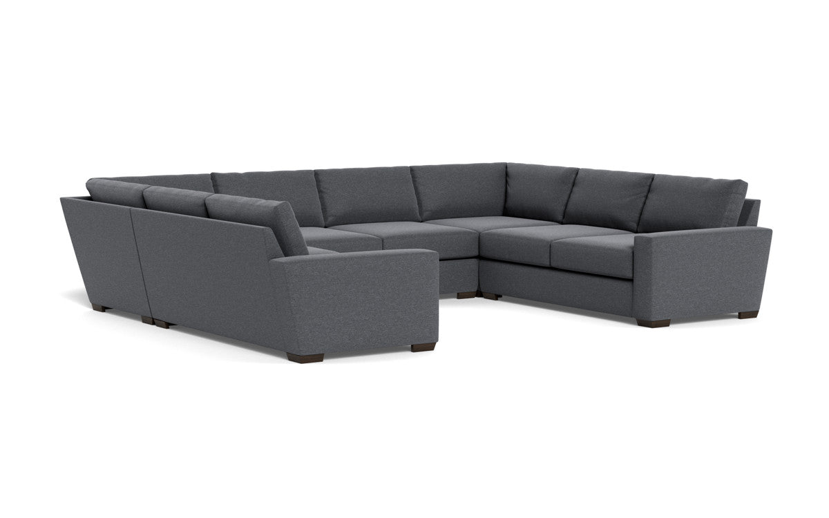 Mas Mesa 166" Deep Condo U Sectional - Bennett Charcoal