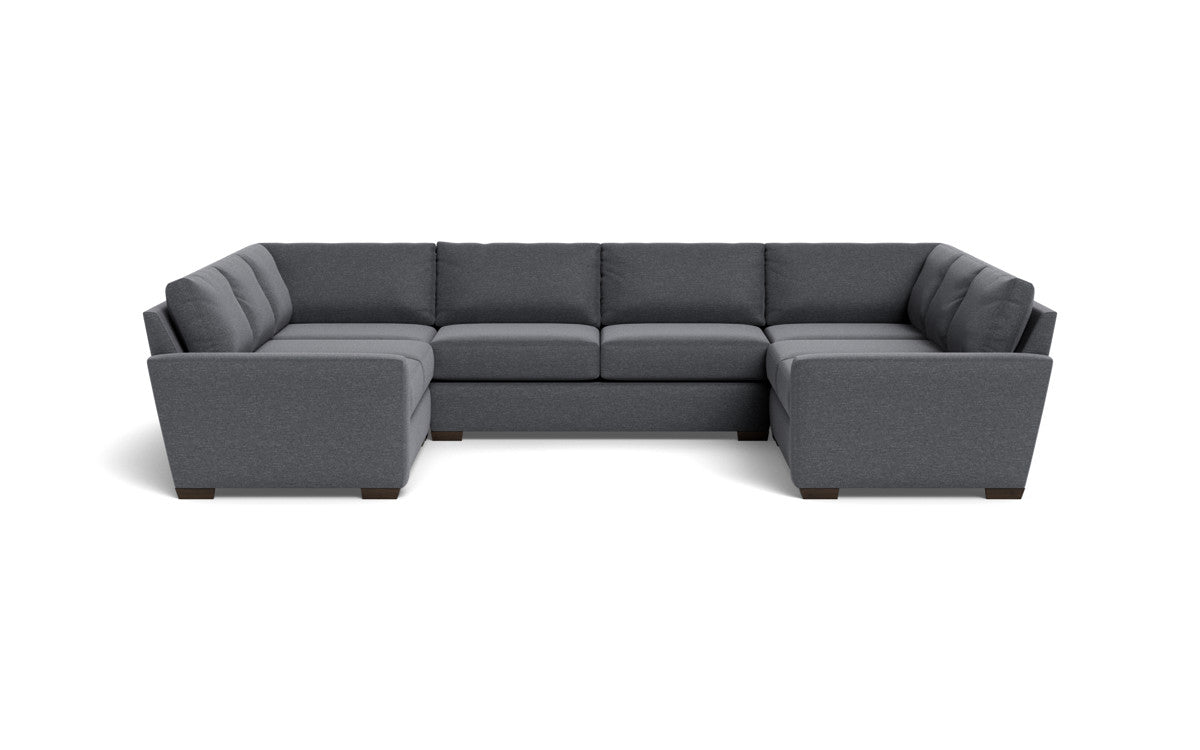 Mas Mesa 166" Deep Condo U Sectional - Bennett Charcoal