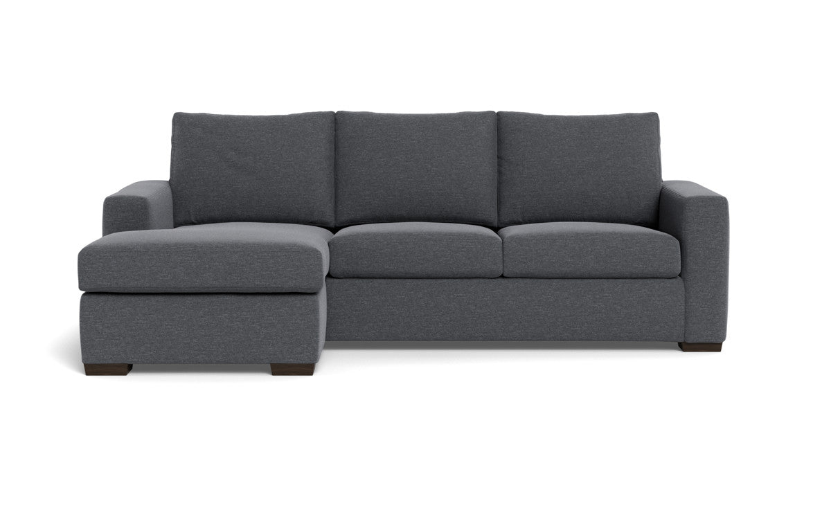 Mesa 101" Reversible Sofa Chaise - Bennett Charcoal