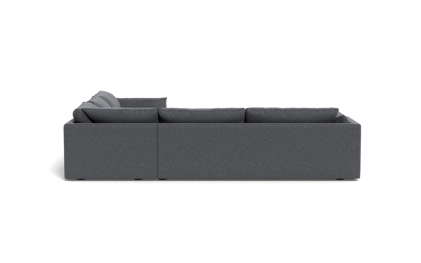 SoCo 124" Corner Sectional - Bennett Charcoal