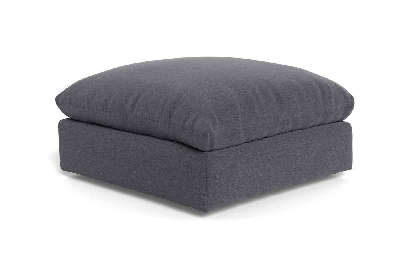 SoCo Ottoman - Bennett Charcoal