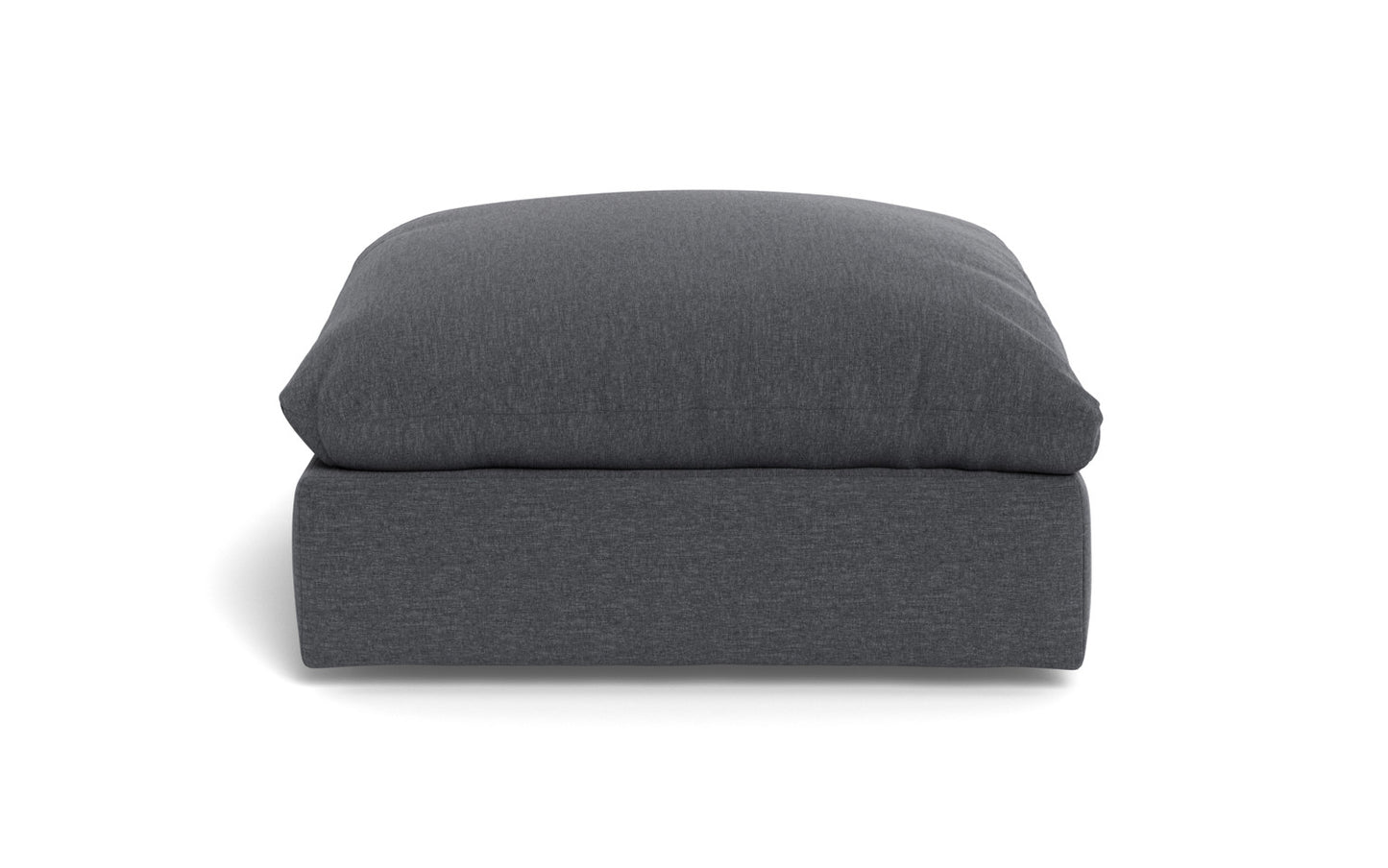 SoCo Ottoman - Bennett Charcoal