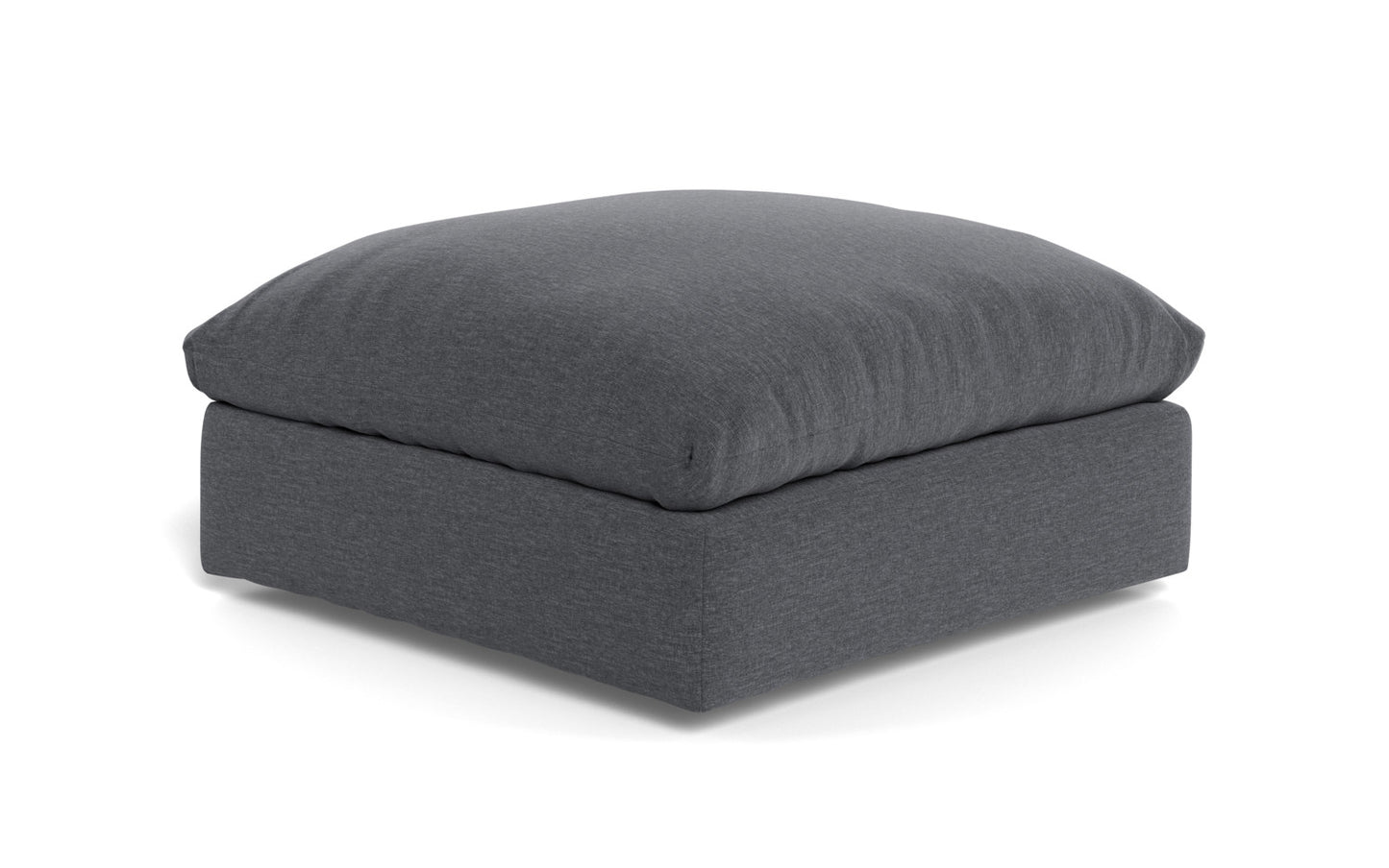 SoCo Ottoman - Bennett Charcoal