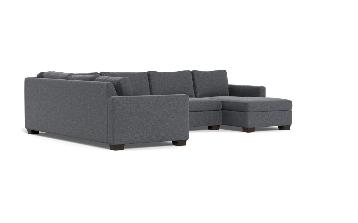 Track 141" Corner Sectionals w. Right Chaise - Bennett Charcoal