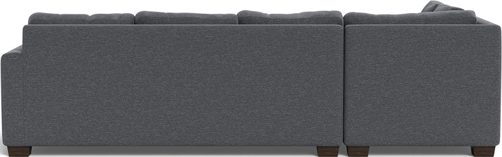 Track 121" Left Chaise Sectional - Bennett Charcoal