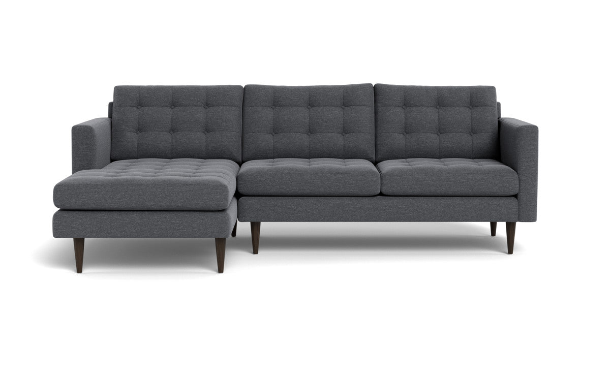 Wallace 98" Left Chaise Sectional - Bennett Charcoal